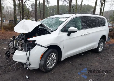 2021 Chrysler Voyager Lxi из США, поврежденный, VIN 2C4RC1DG2MR505495